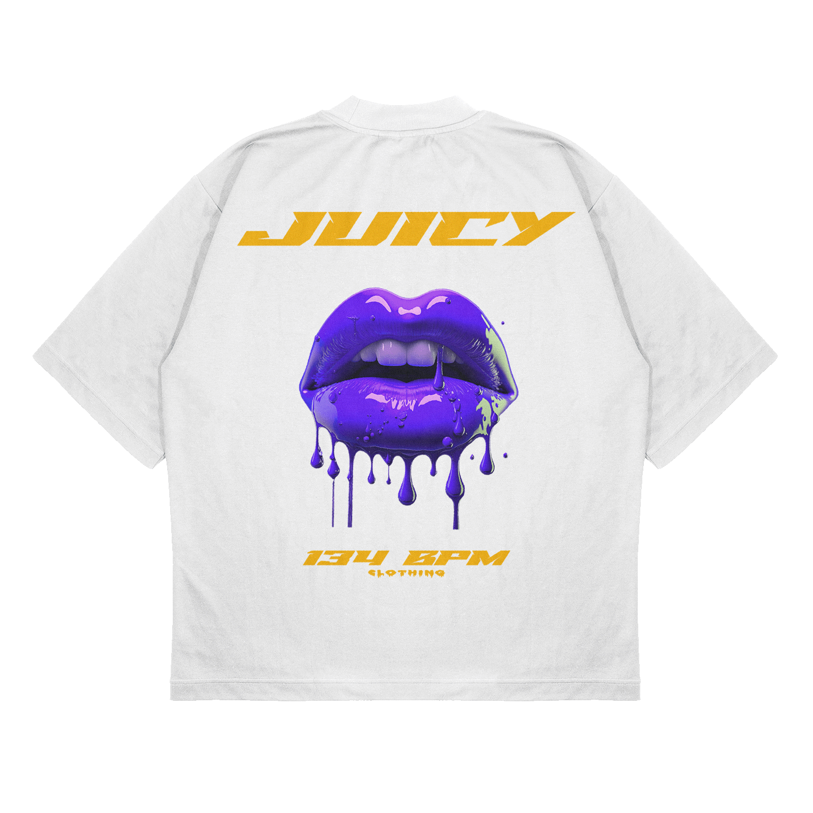 Juicy - Oversized T-Shirt Unisex Backprint