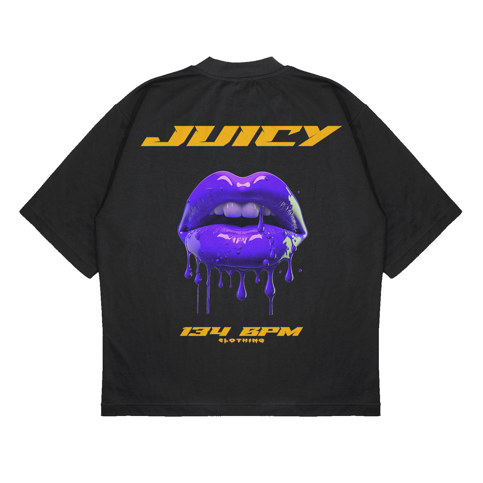 Juicy - Oversized T-Shirt Unisex Backprint
