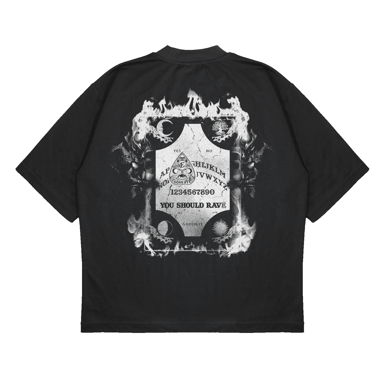 Ouija - Oversized T-Shirt Unisex Backprint