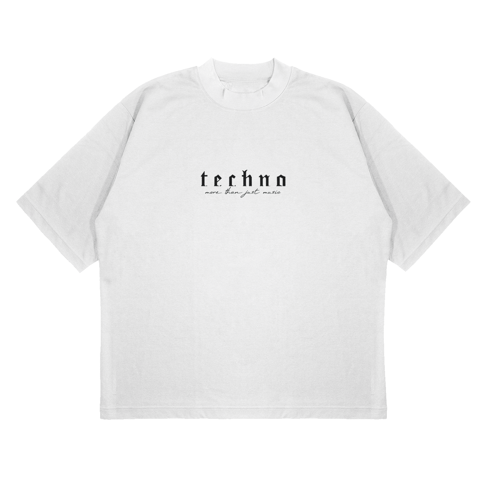 more than just techno - Oversized T-Shirt Unisex
