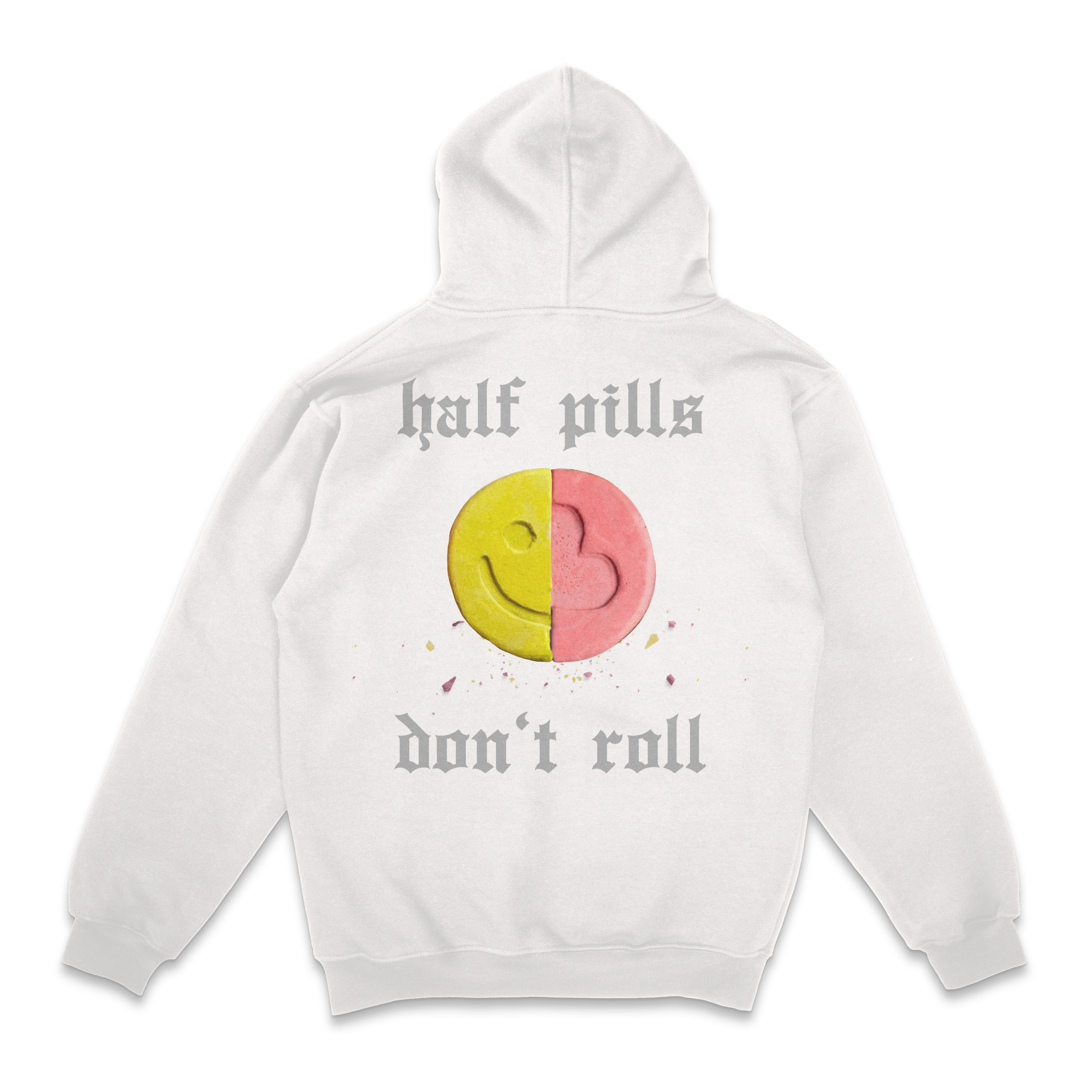 half pills don't roll - Oversized Hoodie Unisex