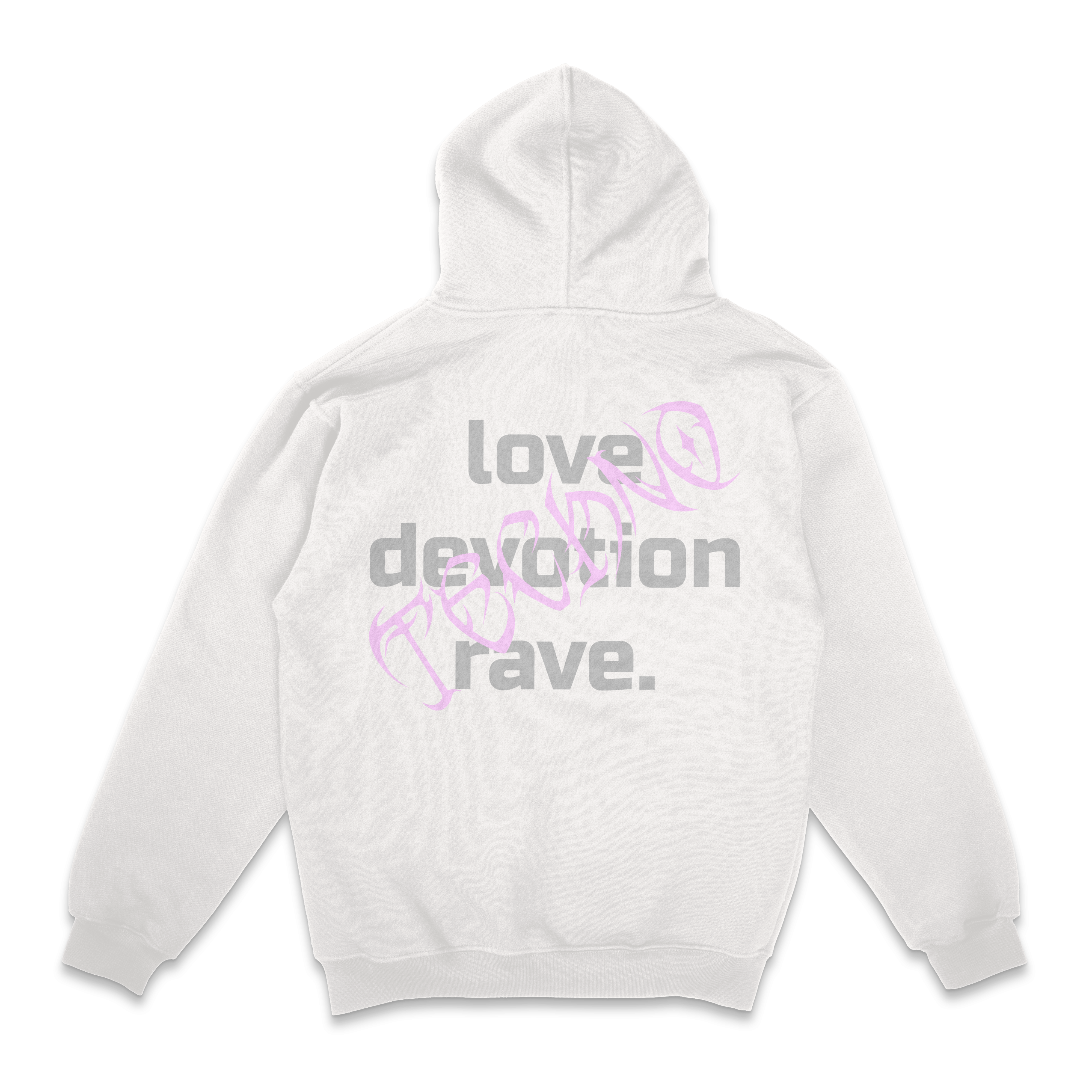 love devotion rave - Oversized Hoodie Unisex